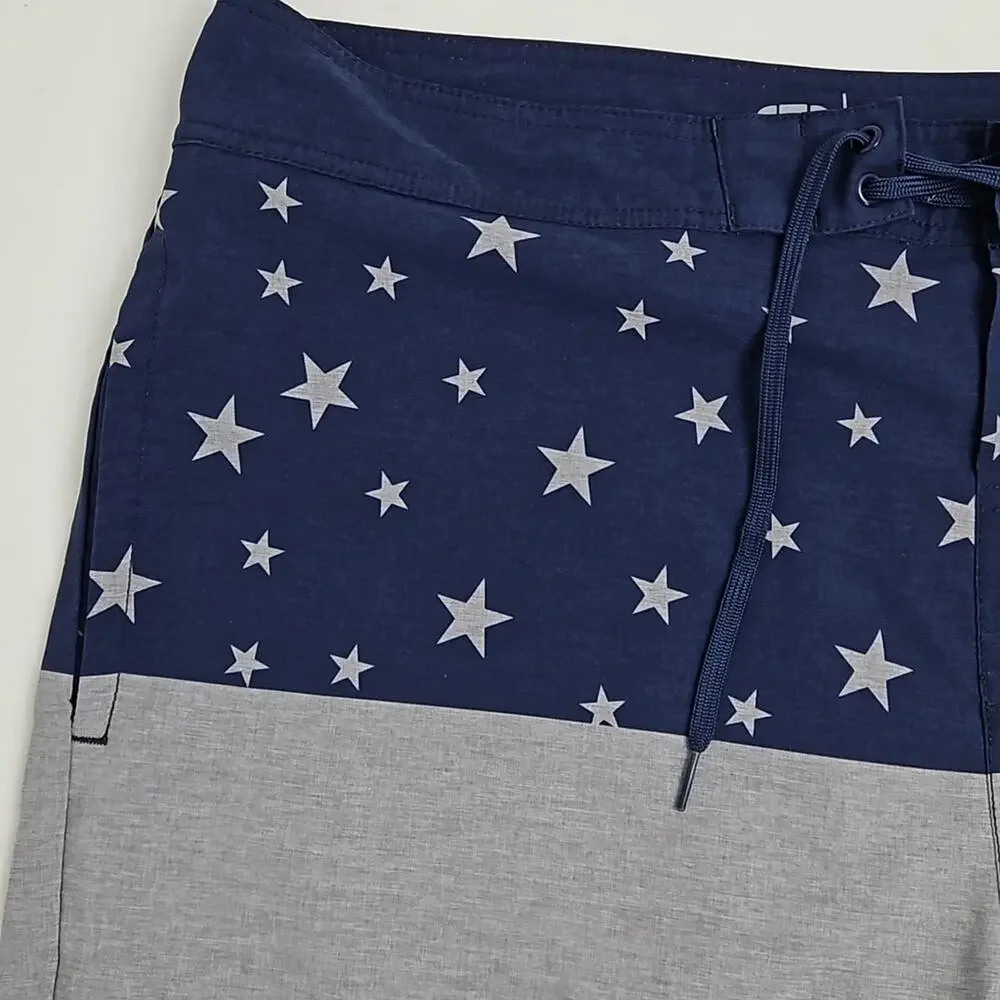 Travis Mathew USA Stars‎ Stripes Swim Board Shorts MINOR FLAWS | Men's 42